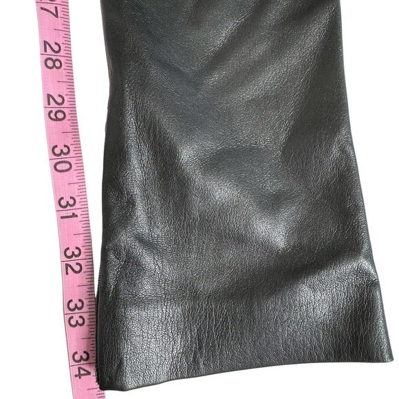 THE ANDAMANE Hoola Faux Leather Leggings High Waist Size 40 EU - Picture 9 of 9